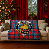 MacTavish Modern Tartan Crest Quilt